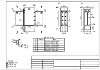 Connections of I-beams to a column